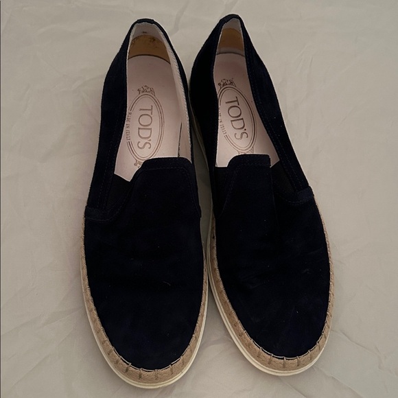 Tod’s Suede Espadrille- Womens - Picture 3 of 4